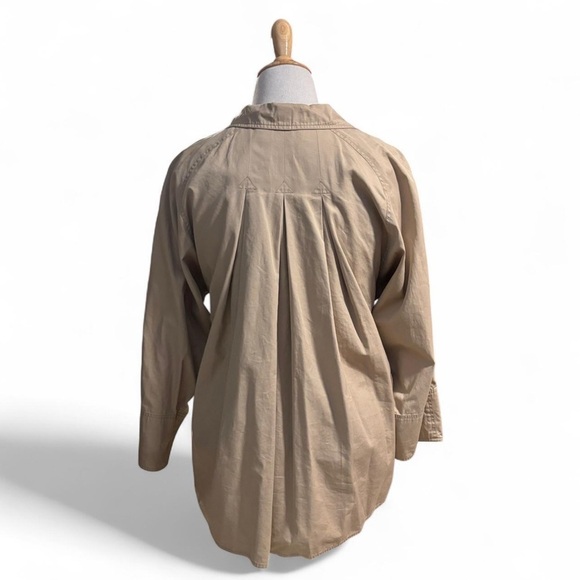 VTG Miss O Oscar de la Renta Jacket Sz 6 Lightweight Boxy 3/4 Sleeve Chore Coat - Picture 2 of 8